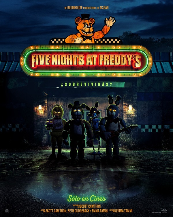 “Five Nights at Freddy’s”, el aterrador juego se convierte en un escalofriante evento cinematográfico