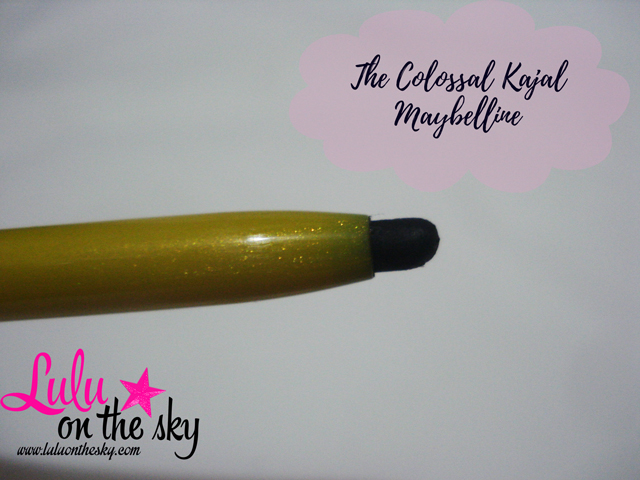 The Colossal Kajal Maybelline: eu testei - blogluluonthesky