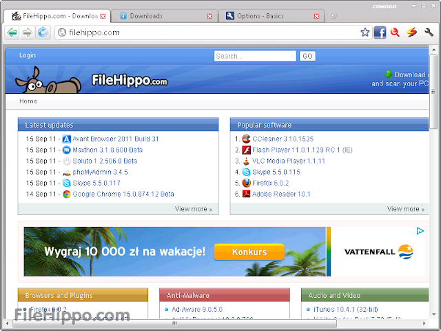 Free Download Comodo Dragon Internet Browser 23.4
