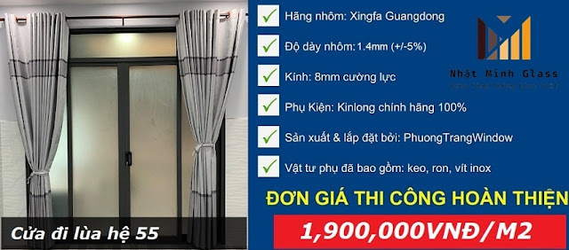Giá Cửa nhôm xingfa tại Sóc Sơn Hà Nội