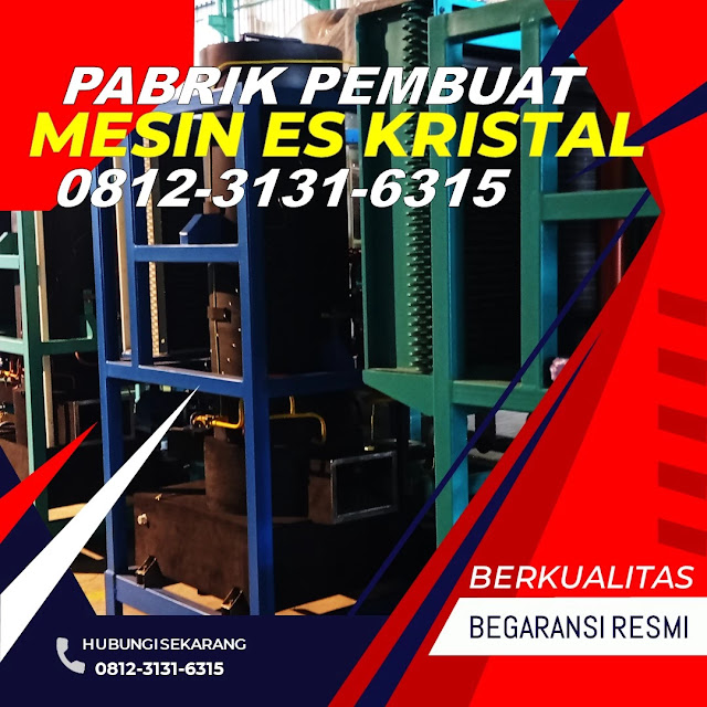 Mesin Es Batu Kristal, Jual Mesin Es Batu Kristal, Harga Mesin Es Batu Kristal, Mesin Pembuat Es Batu Bolong