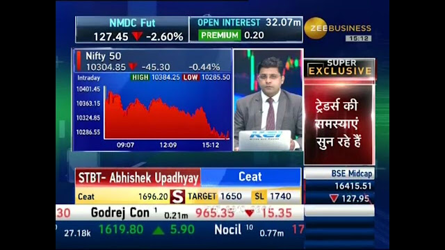 Capitalstars expert market calls on Zee Business