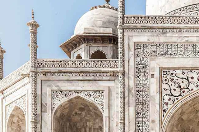 détails du Taj Mahal