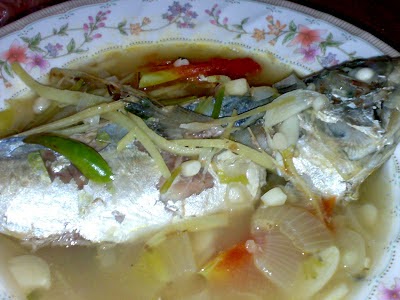 Resepi Ikan Kembung Masak Stim