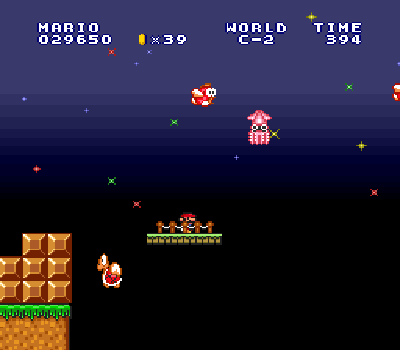 Super Mario All-Stars (Super Mario Bros - The Lost Levels) - Estrellas