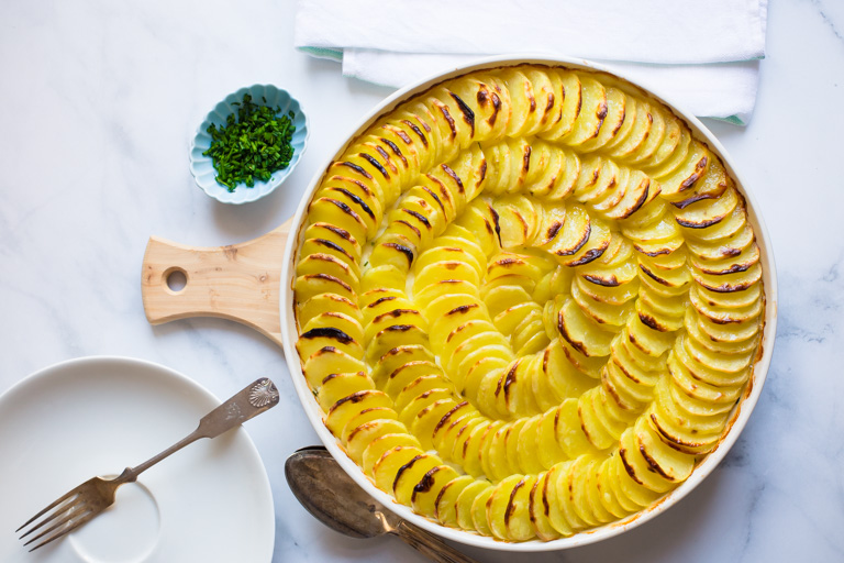 Fish and Potato Gratin
