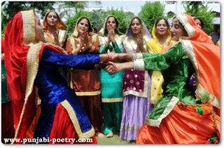 Punjabi Girls Dancing Picture