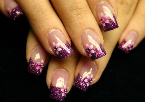 flower designs for nails. flower nail designs.