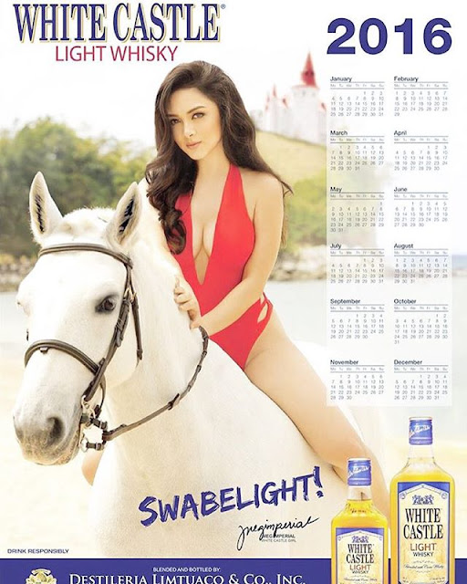 Meg Imperial White Castle Calendar Girl for 2016