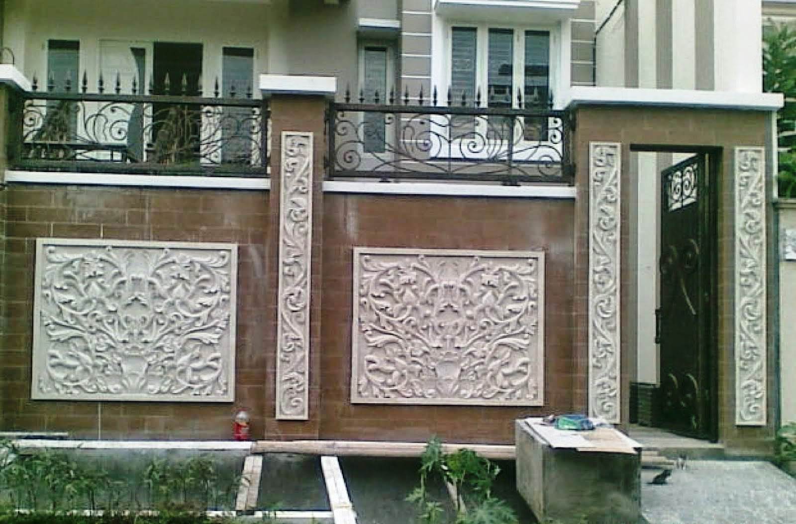  Pintu  Pagar Rumah Modern Desainrumahid com