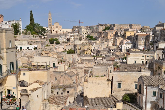 W skalnym mieście: Matera