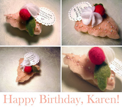  but I can sew you a cake :) Happy 25th birthday, Karen!