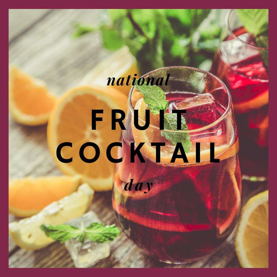 National Fruit Cocktail Day Wishes Unique Image