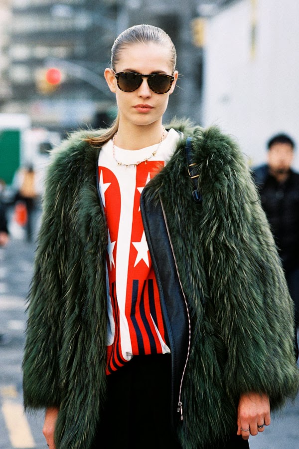 New York Fashion Week AW 2013... Nadja