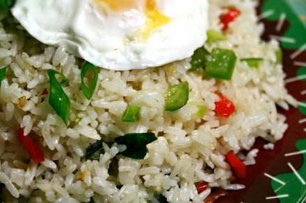 Thai-inspired vegetarian fried rice