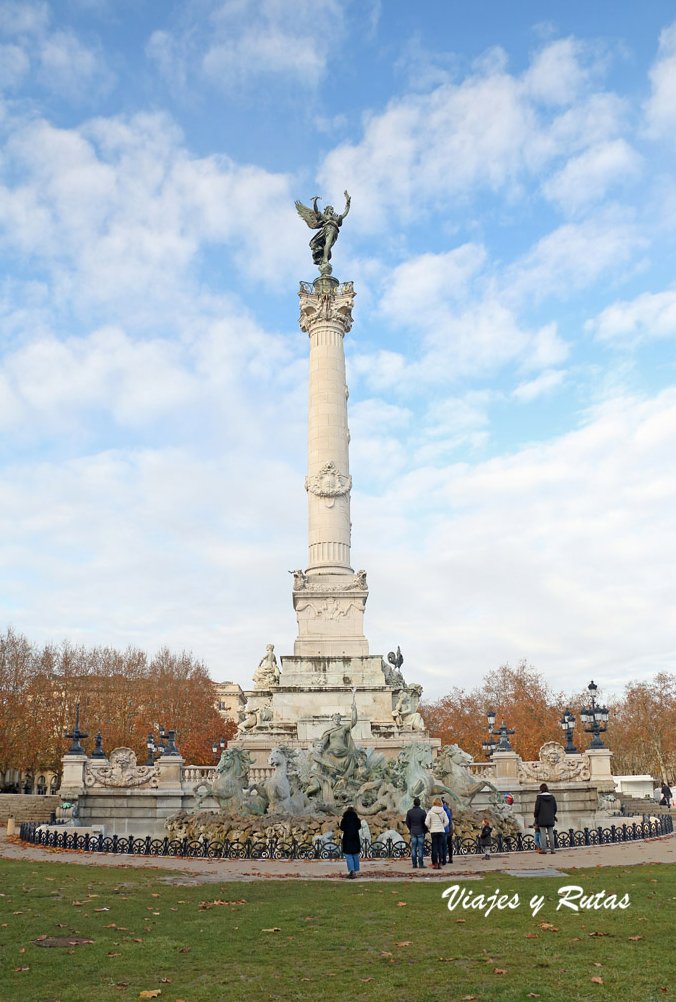 Monumento a los Girondinos, Burdeos