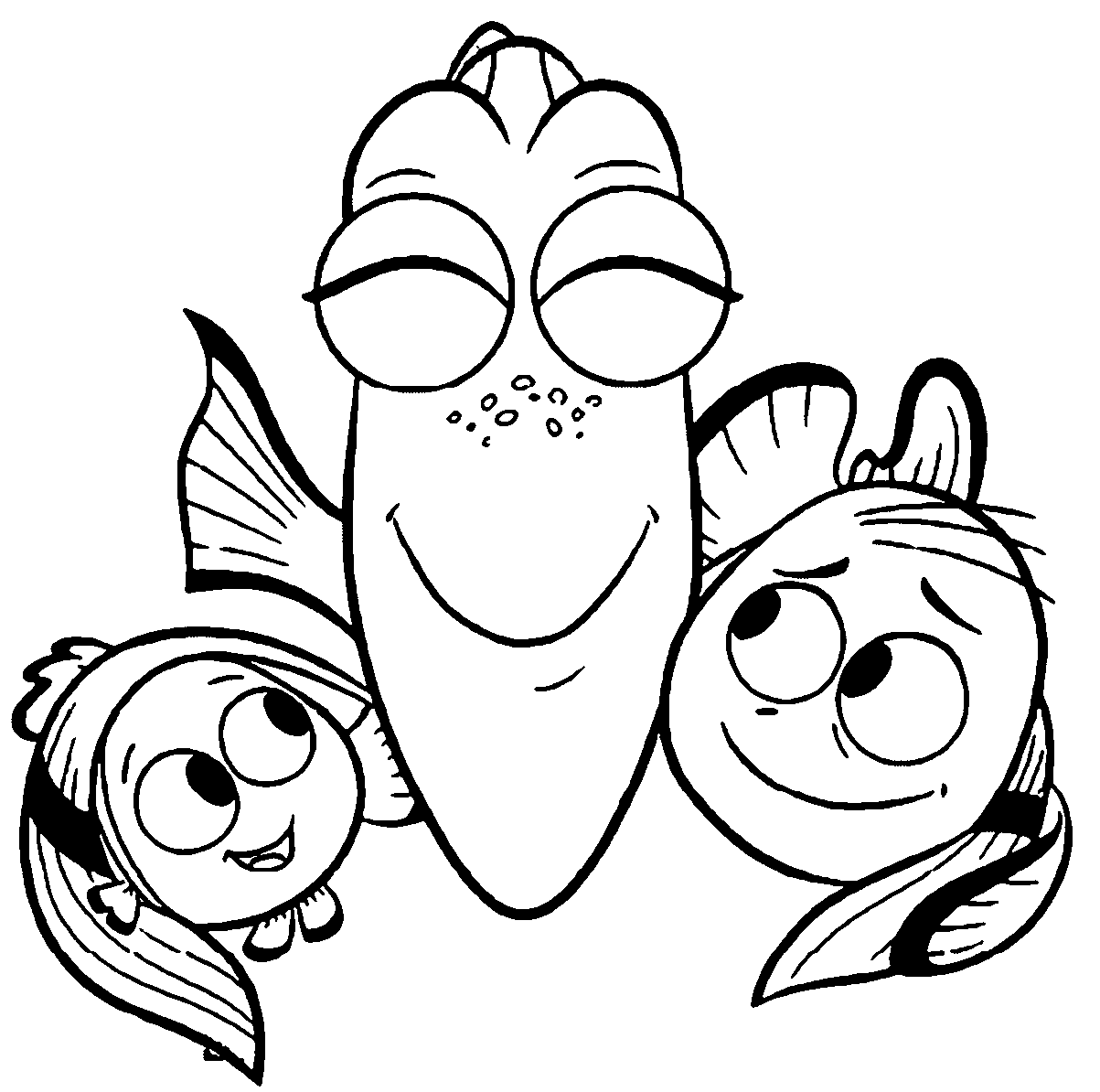 Best nemo coloring pages for kids, free printable