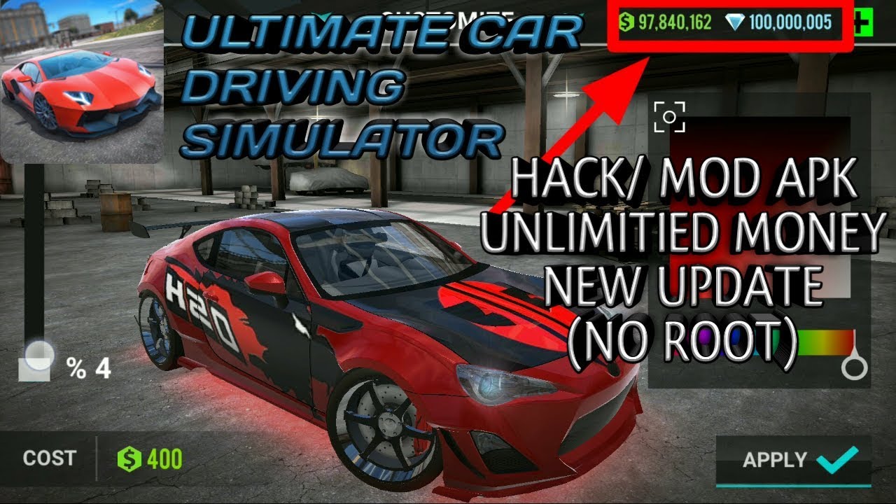 Ultimate Car Driving Simulator v1.2 Hack/ Mod Apk (Unlimited Money) No