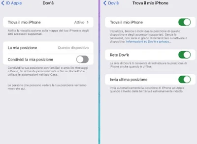 Dov'è iPhone
