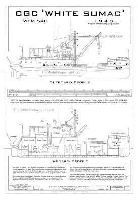 Free Ship Plan coast guard cutter The Model Shipwright TheModelShipwright.com