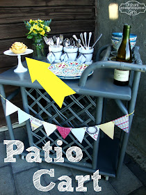 Patio Cart Redo - orchardgirls.blogspot.com