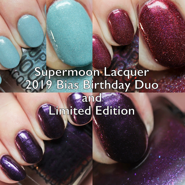 Supermoon Lacquer 2019 Bias Birthday Duo and Limited Edition