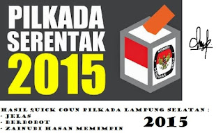 Pemenang Pilkada Lampung Selatan 2015.