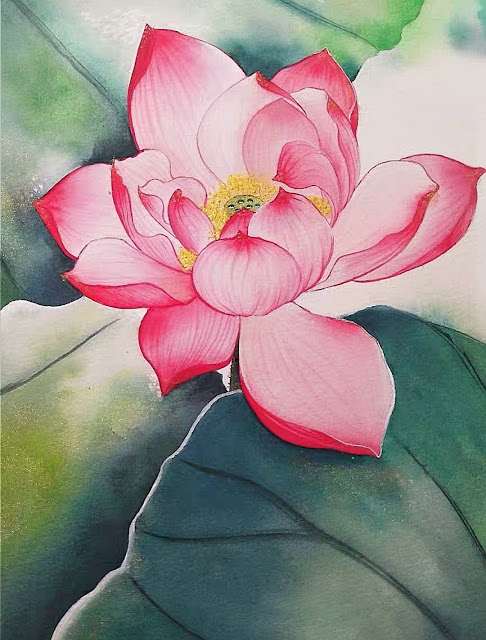 12watercolor technique, and 23 flower painting ideas