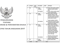 Dilihat Seleksi CPNS 2017 Formasi Guru dan Umum Dibuka Pada Akhir Bulan Agustus 2017