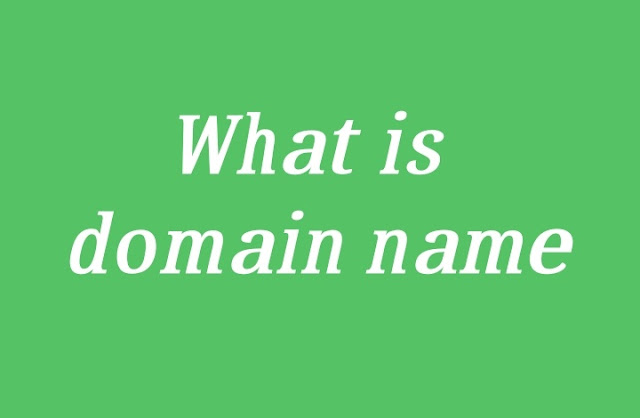What is domain name 