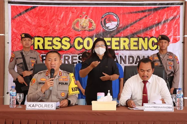 Dibayar 20 Juta, Wanita Kurir Narkoba Antar Provinsi Diamankan Polres Lamandau