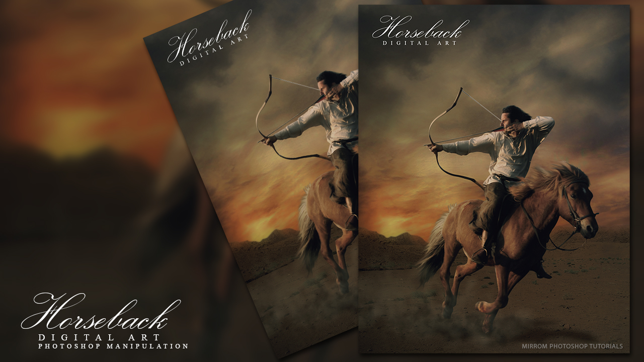 Create A Horseback Digital Art Photo Manipulation In Photoshop