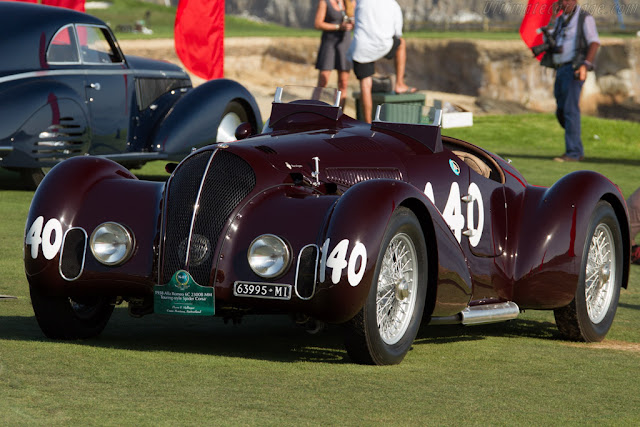 1938 Alfa Romeo 6C 2300B MM Touring Corsa Spider