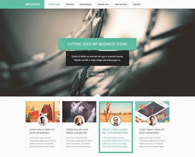 Infusion – Free Website Template