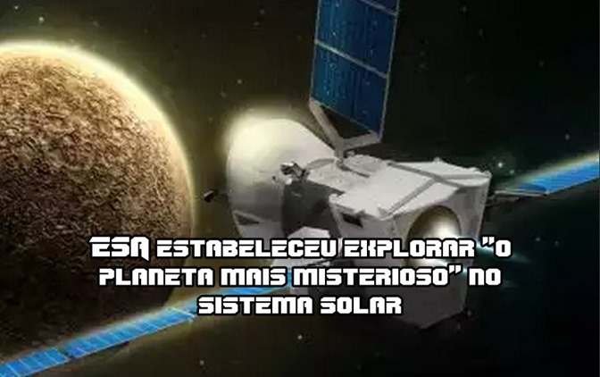 ESA estabeleceu para  o planeta mais misterioso no sistema solar