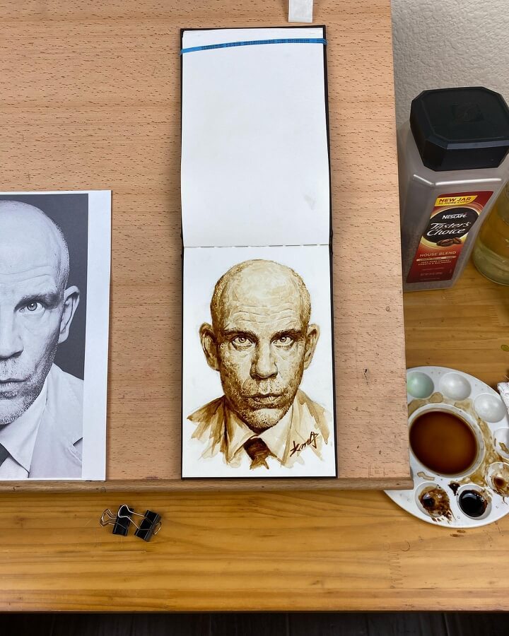 04-John-Malkovich-Celebrity-Coffee-Paintings-Kisoo-Chai-www-designstack-co