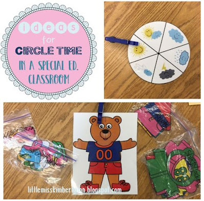 Circle Time in a Special Education Classroom