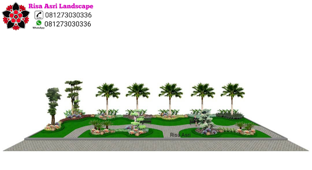 Risa Asri Landscape - Galeri Desain 3D