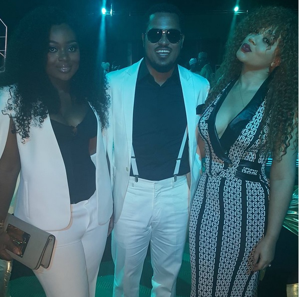 : Van Vicker, Omawumi, Jackie Appiah, Nadia Buari & Juliet Ibrahim At Glo CAF Awards