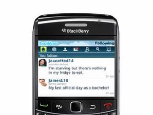 Twitter application for Blackberry