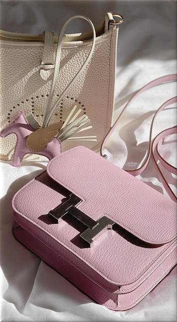 ♦Mauve Hermès Constance bag #hermès #bags #pink #brilliantluxury