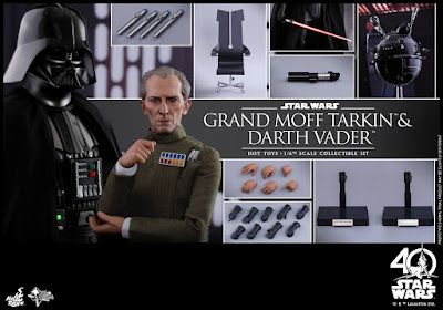 Imágenes de Grand Moff Tarkin y Darth Vader 1/6 Scale - Hot Toys