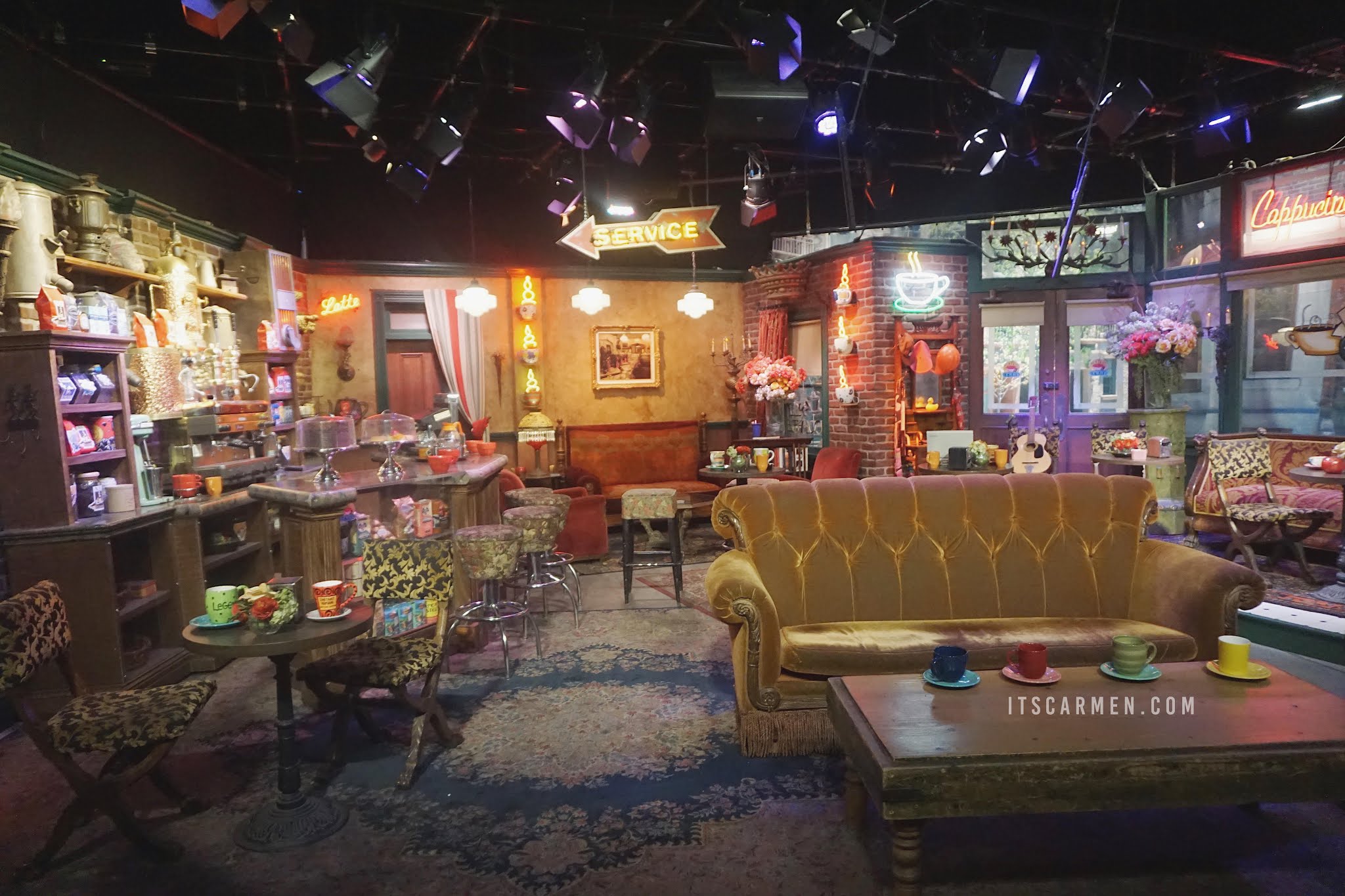 Central Perk Cafe From Friends: Warner Bros Studio Tour set tour friends set central perk central perk friends friends studio friends coffee shop where was friends filmed friends central perk friends cafe central perk set