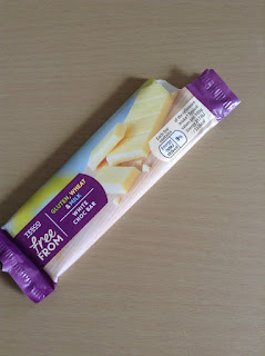 tesco free from white choc bar