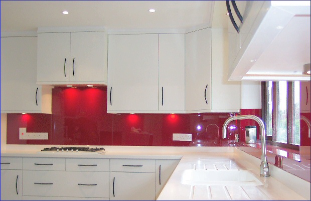 Glass Kitchen Splashbacks