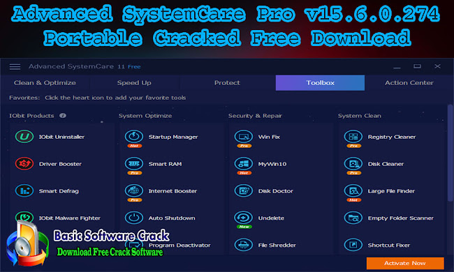 advanced systemcare pro 14 lifetime license key free | www.basicsoftwarecrack.com