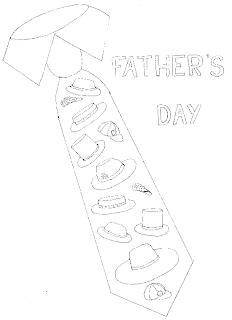 father's day cards father's day coloring pages