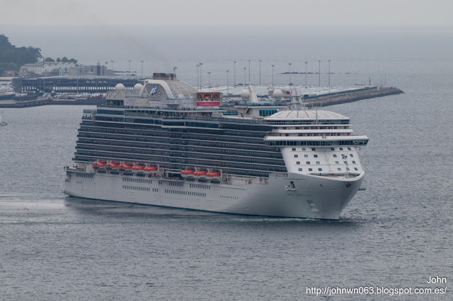 royal princess, puerto de Vigo