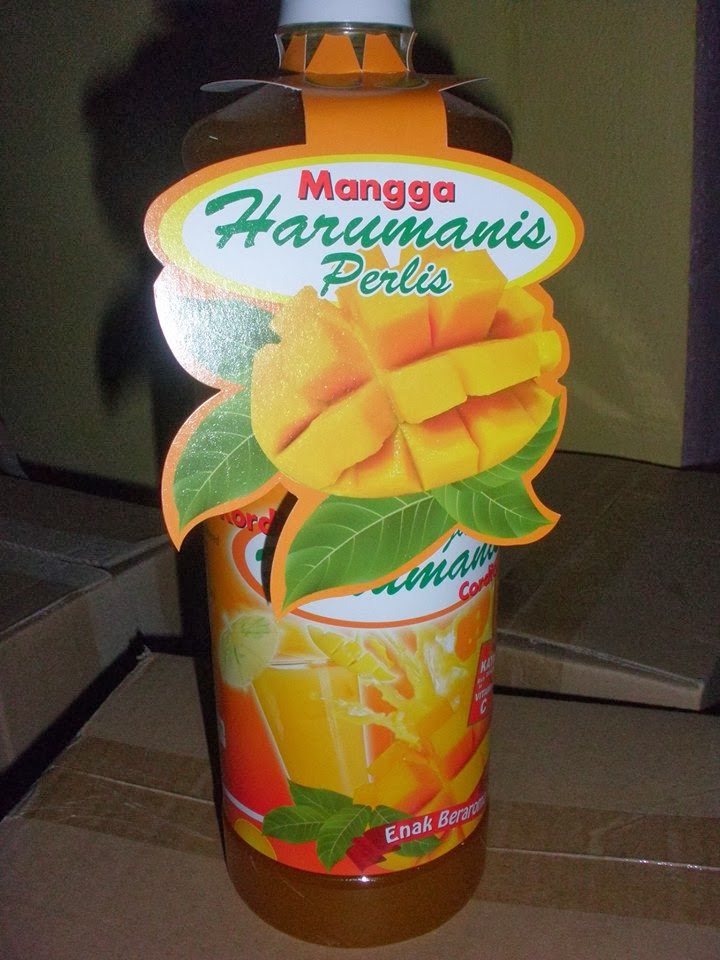 PES TOMYAM BRAND MADAM PUM: Kordial Mangga Harum Manis Perlis