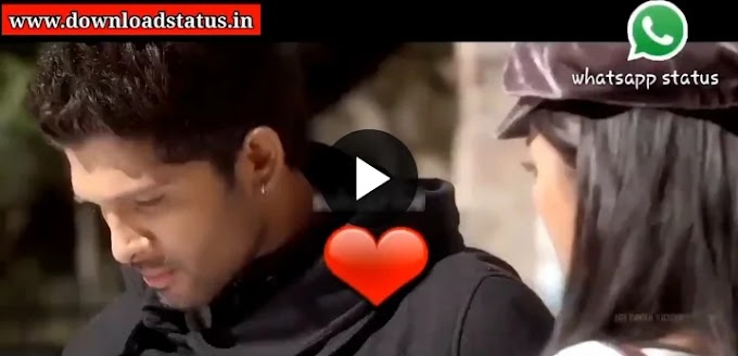 Allu Arjun Love Romantic Status Video Download For Whatsapp